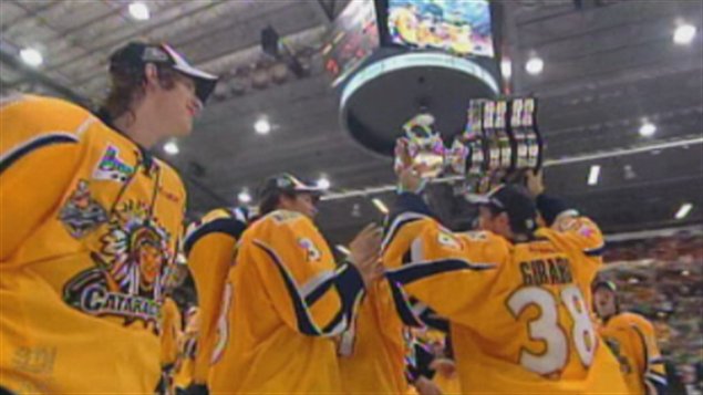 Les Cataractes de Shawinigan, champions de la Coupe Memorial 2012 Les Cataractes de Shawinigan, champions de la Coupe Memorial 2012