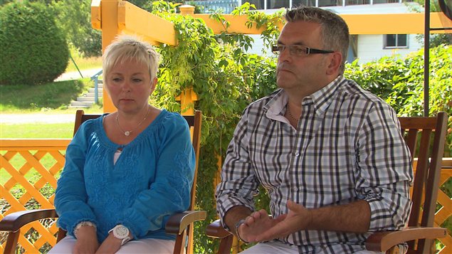Les parents des victimes, Linda et Carl Bélanger Les parents des victimes, Linda et Carl Bélanger