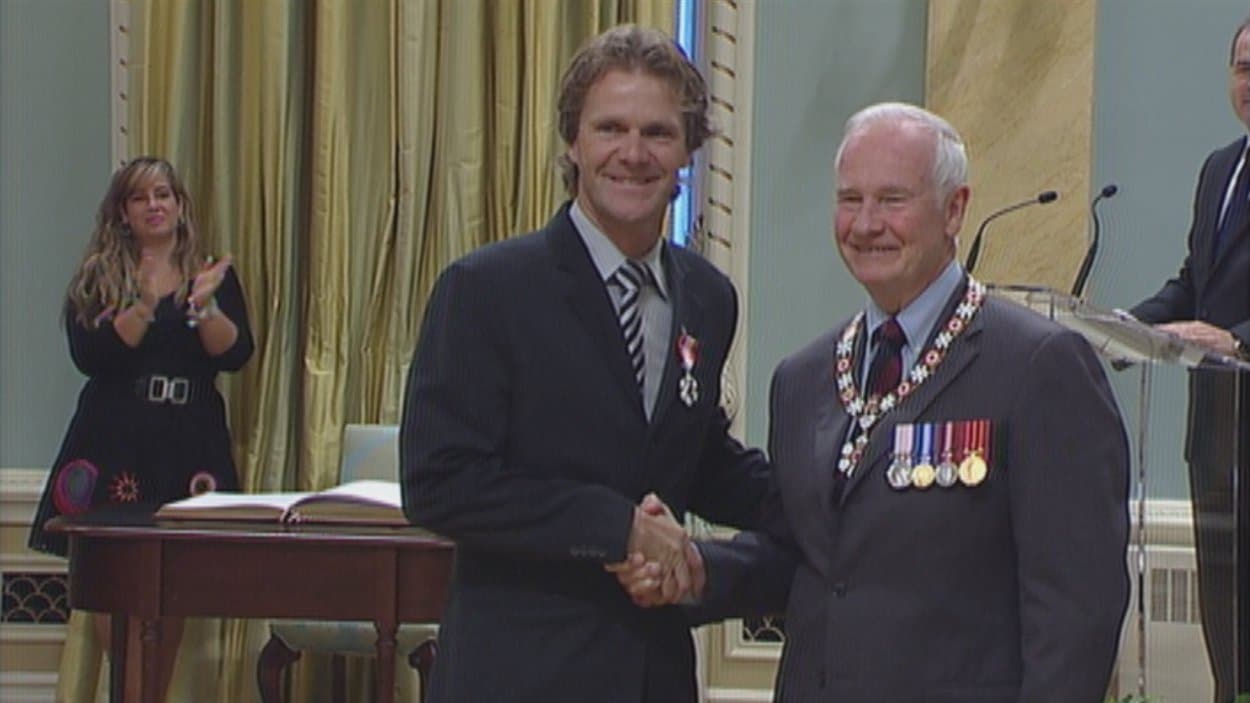 Pierre Lavoie devient membre de l'Ordre du Canada Pierre Lavoie devient membre de l'Ordre du Canada