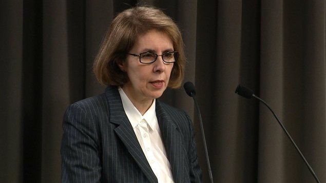 L'avocate du PQ à la commission Charbonneau, Estelle Tremblay L'avocate du PQ à la commission Charbonneau, Estelle Tremblay