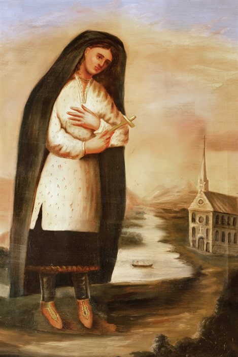 La bienheureuse Kateri Tekakwitha La bienheureuse Kateri Tekakwitha