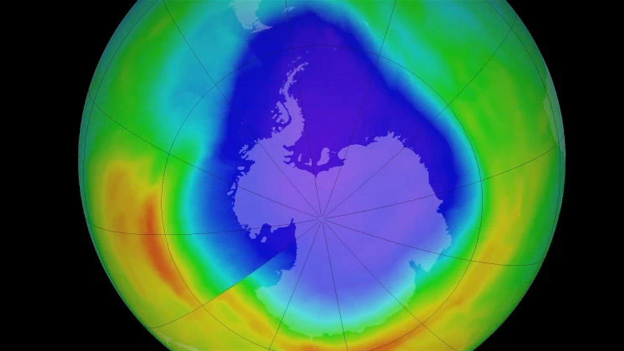 Un trou moins gros dans la couche d'ozone ICI.RadioCanada.ca