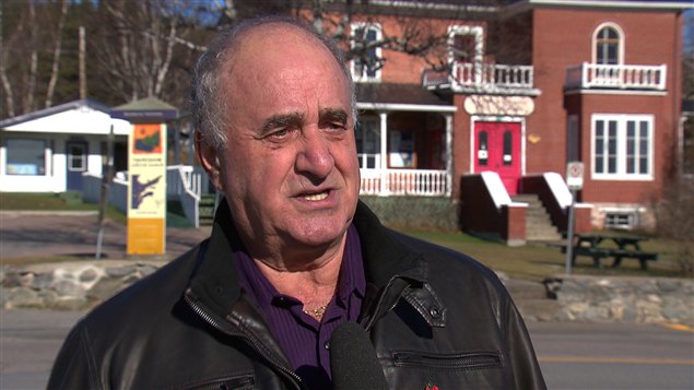 Le maire de Tadoussac, Hugues Tremblay Le maire de Tadoussac, Hugues Tremblay