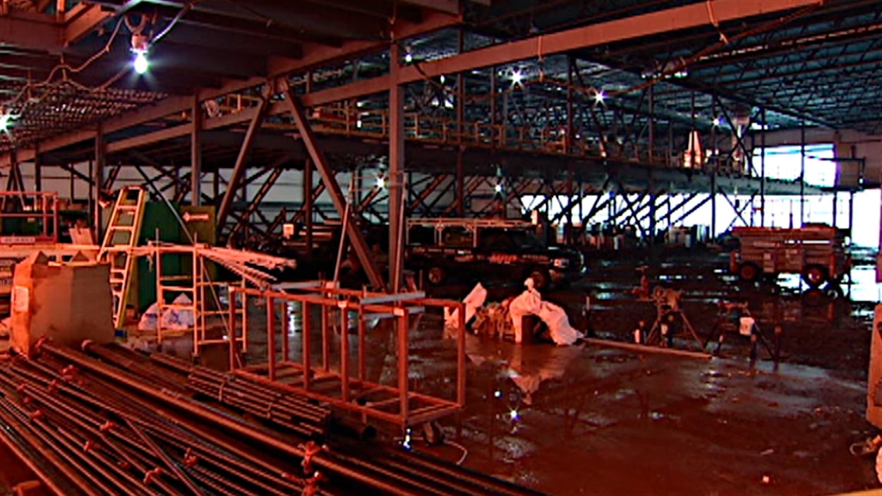 Les travaux vont bon train au nouveau complexe sportif Branchaud-Brière à Gatineau. Les travaux vont bon train au nouveau complexe sportif Branchaud-Brière à Gatineau.