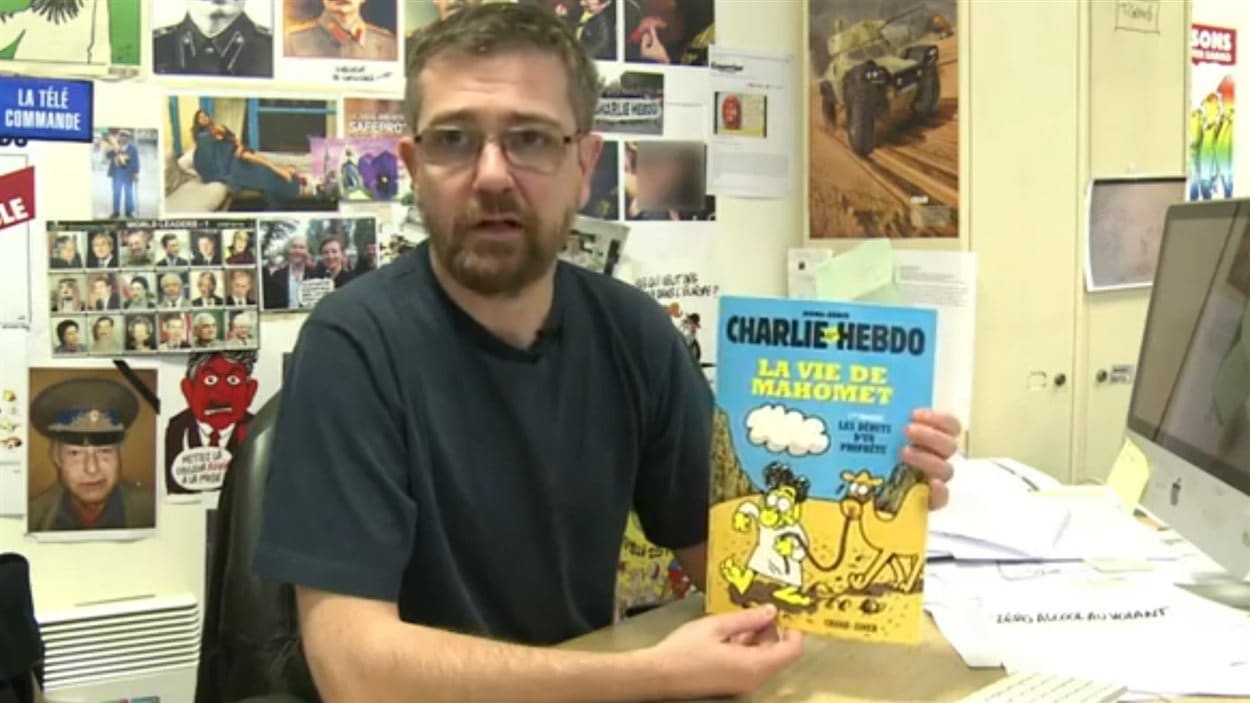 Le directeur de Charlie Hebdo, Charb Le directeur de Charlie Hebdo, Charb