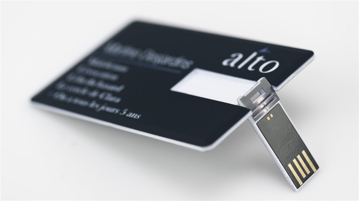 Clé/carte USB des Éditions Alto Clé/carte USB des Éditions Alto
