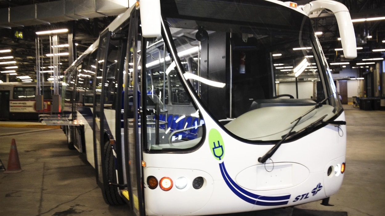 Autobus électrique de la STL. Autobus électrique de la STL.