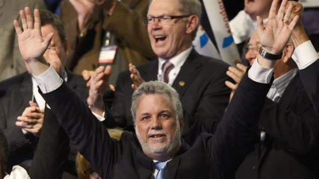 Philippe Couillard est le nouveau chef du Parti libéral du Québec Philippe Couillard est le nouveau chef du Parti libéral du Québec