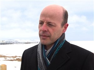 Le maire des Îles-de-la-Madeleine, Joël Arseneau Le maire des Îles-de-la-Madeleine, Joël Arseneau