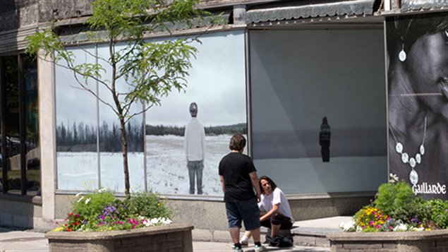 Sublime, d'Adam Simms, rue Notre-Dame Ouest Sublime, d'Adam Simms, rue Notre-Dame Ouest
