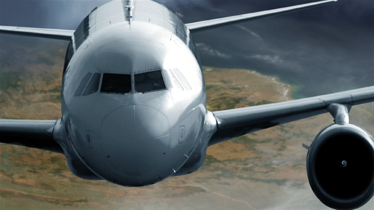 Un avion en vol Un avion en vol