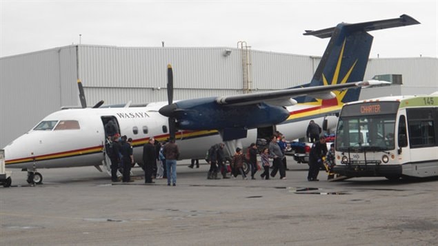Thunder Bay a accueilli une centaine de sinistrés de Kashechewan. Thunder Bay a accueilli une centaine de sinistrés de Kashechewan.