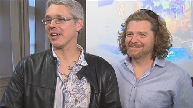 Richard Dagenais, directeur de création et Martin Genest, metteur en scène Richard Dagenais, directeur de création et Martin Genest, metteur en scène