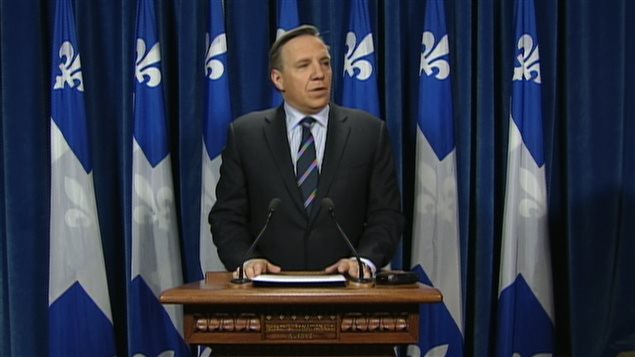 François Legault, chef de Coalition Avenir Québec François Legault, chef de Coalition Avenir Québec