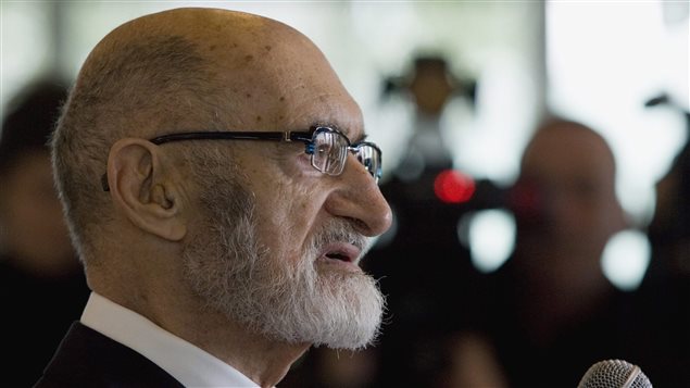 Henry Morgentaler lorsqu'il a reçu l'Ordre du Canada Henry Morgentaler lorsqu'il a reçu l'Ordre du Canada
