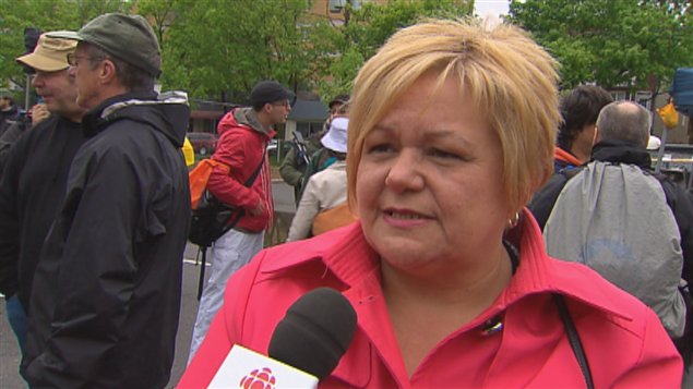La conseillère municipale Suzanne Verreault La conseillère municipale Suzanne Verreault