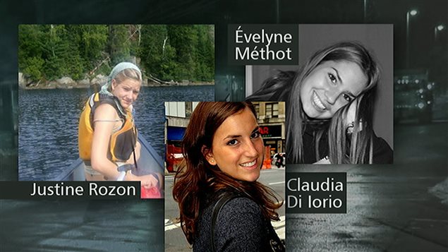 Photos des trois adolescentes qui ont été blessées Photos des trois adolescentes qui ont été blessées