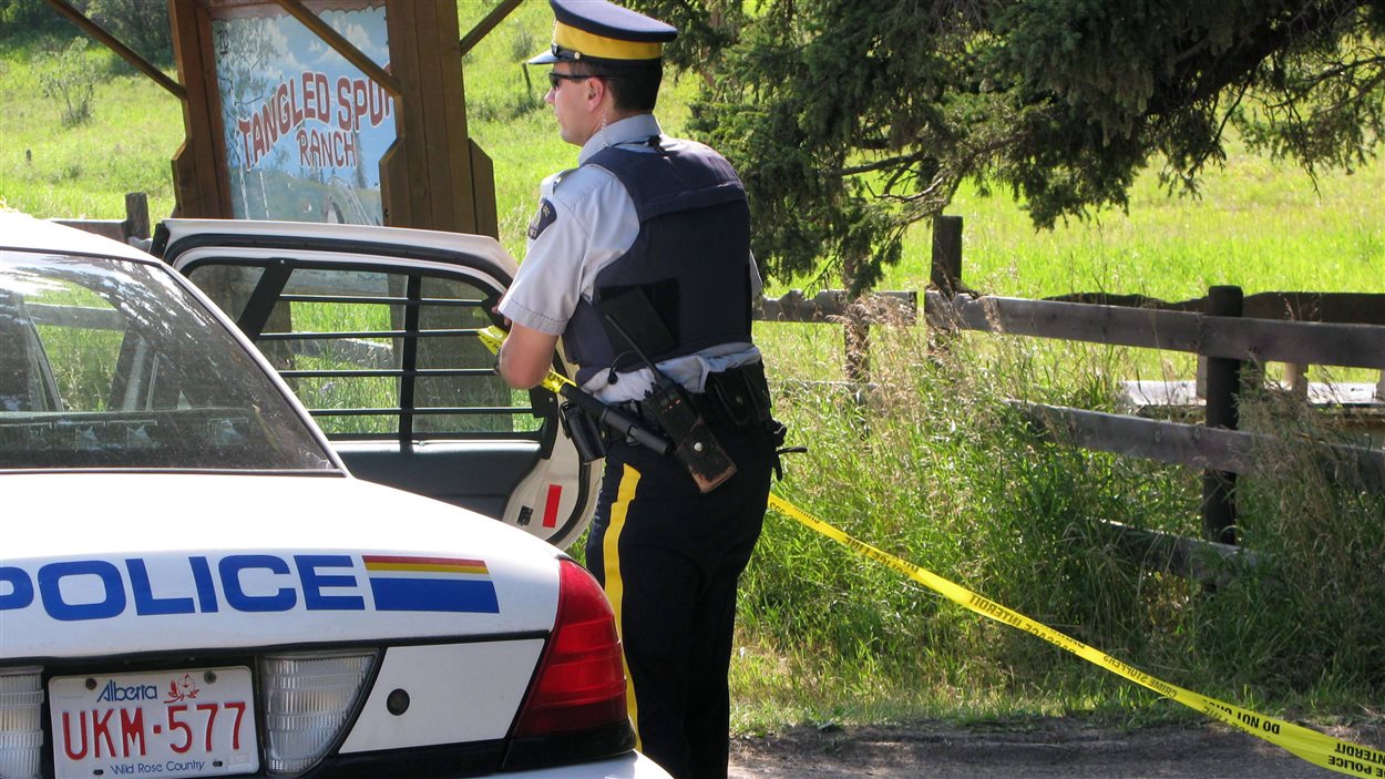 Policier de la GRC dans la région de Calgary Policier de la GRC dans la région de Calgary