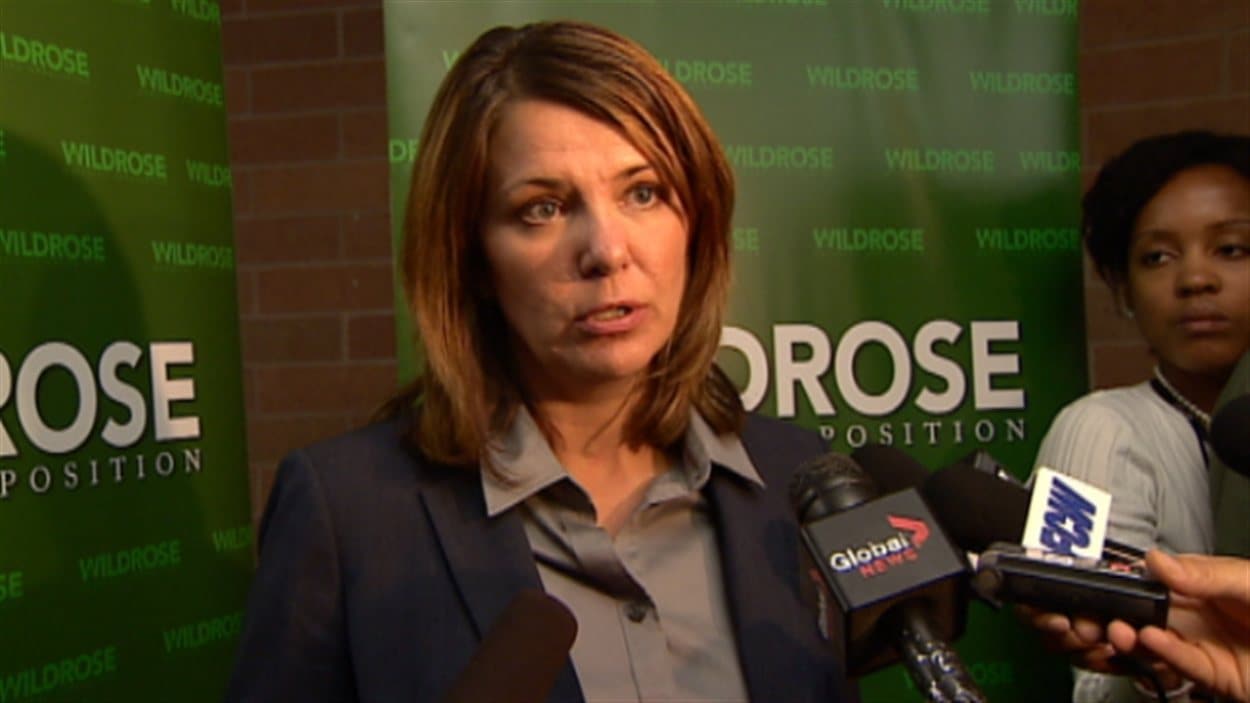 Danielle Smith, chef du Parti Wildrose Danielle Smith, chef du Parti Wildrose