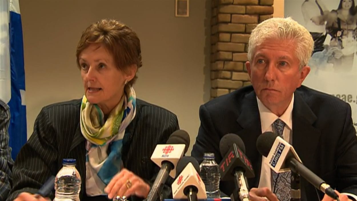Les coprésidents de la Commission nationale d'examen sur l'assurance-emploi, Rita Dionne-Marsolais et Gilles Duceppe Les coprésidents de la Commission nationale d'examen sur l'assurance-emploi, Rita Dionne-Marsolais et Gilles Duceppe