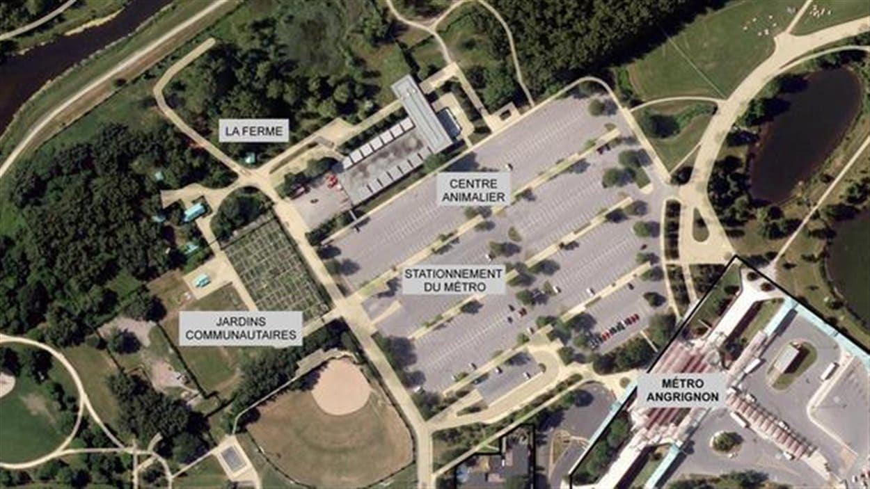 Réaménagement du parc Angrignon et implantation du centre animalier municipal à Montréal. Réaménagement du parc Angrignon et implantation du centre animalier municipal à Montréal.