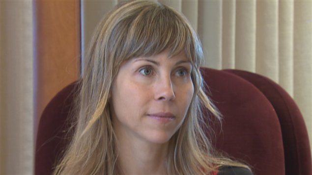 La réalisatrice Louise Archambault La réalisatrice Louise Archambault
