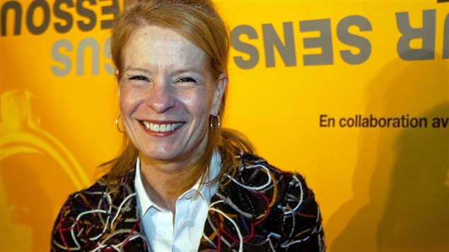 Louise Richer, la directrice générale et pédagogique de l'École nationale de l'humour. Louise Richer, la directrice générale et pédagogique de l'École nationale de l'humour.