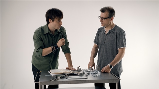 Luc Langevin et Stéphane Bourgoin. Luc Langevin et Stéphane Bourgoin.