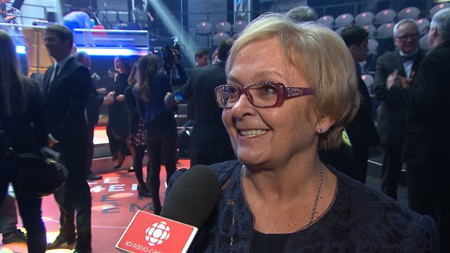 La mairesse de Lac-Mégantic, Colette Roy-Laroche. La mairesse de Lac-Mégantic, Colette Roy-Laroche.