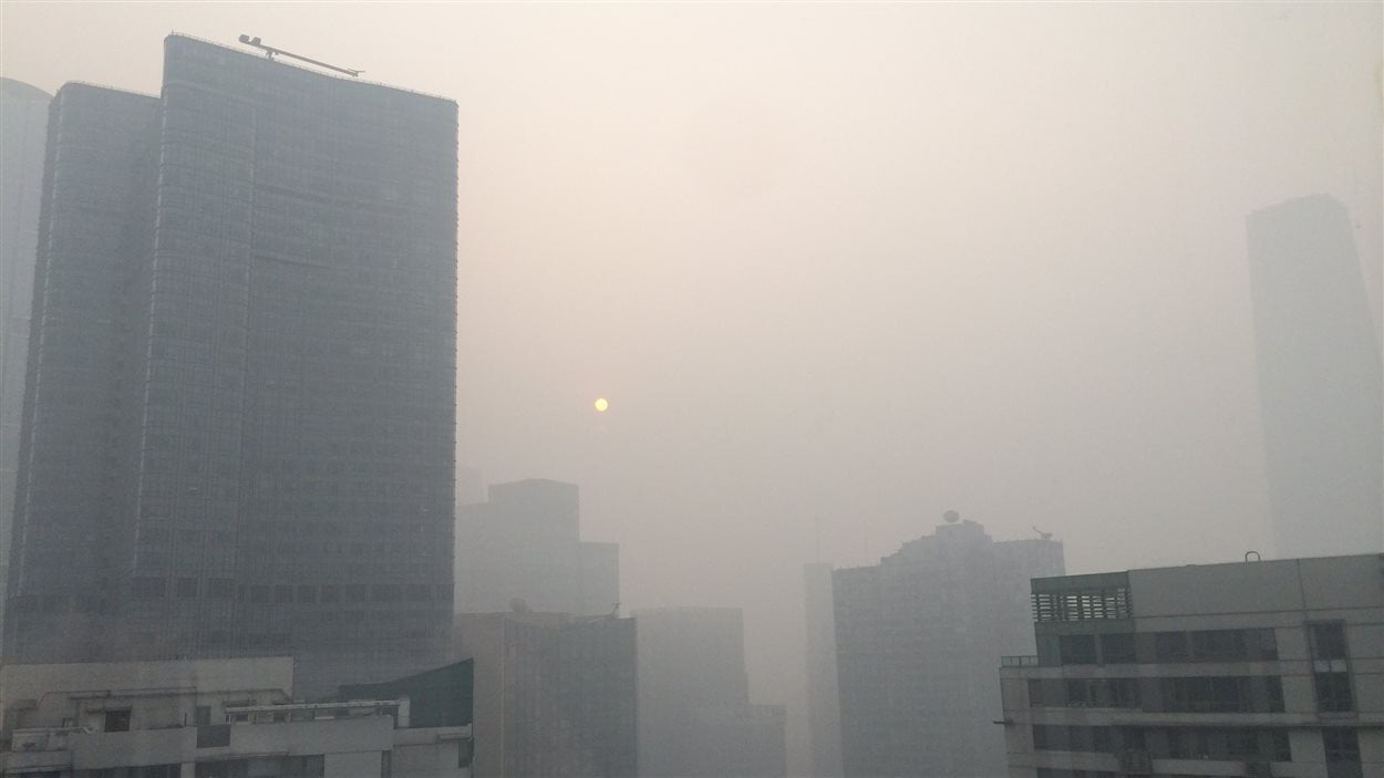 Le ciel blanc de Pékin Le ciel blanc de Pékin