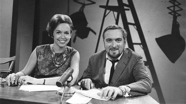 Michèle Tisseyre et Jacques Languirand, Aujourd’hui, 1963 Michèle Tisseyre et Jacques Languirand, Aujourd’hui, 1963