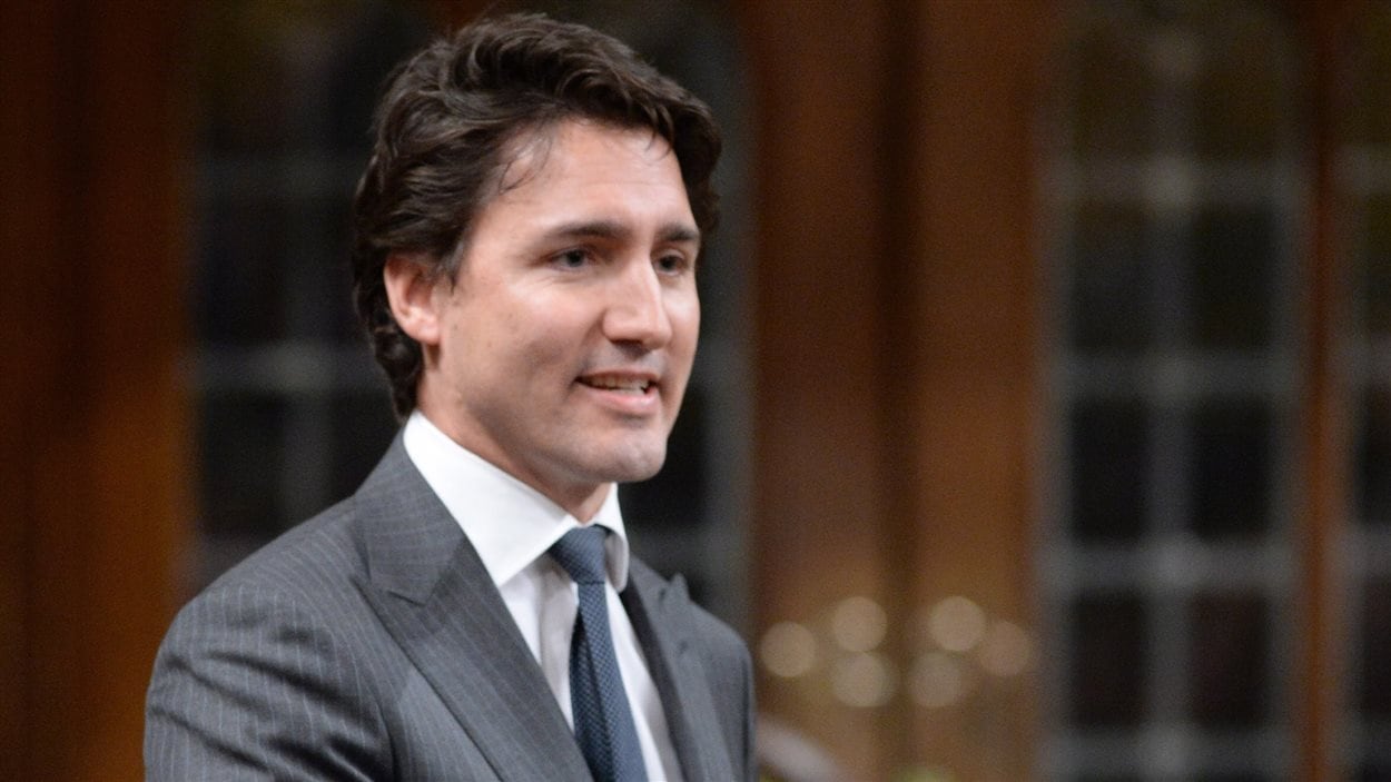 Le chef du Parti libéral du Canada Justin Trudeau pendant la période de question au Parlement, le 25 février 2014 Le chef du Parti libéral du Canada Justin Trudeau pendant la période de question au Parlement, le 25 février 2014