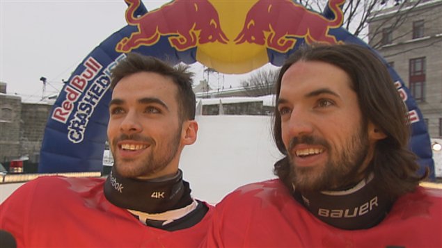 Les frères Hamelin ont testé le parcours. Les frères Hamelin ont testé le parcours.