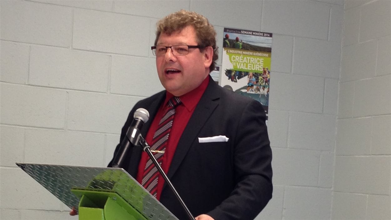 Le député libéral d'Abitibi-Est, Guy Bourgeois Le député libéral d'Abitibi-Est, Guy Bourgeois