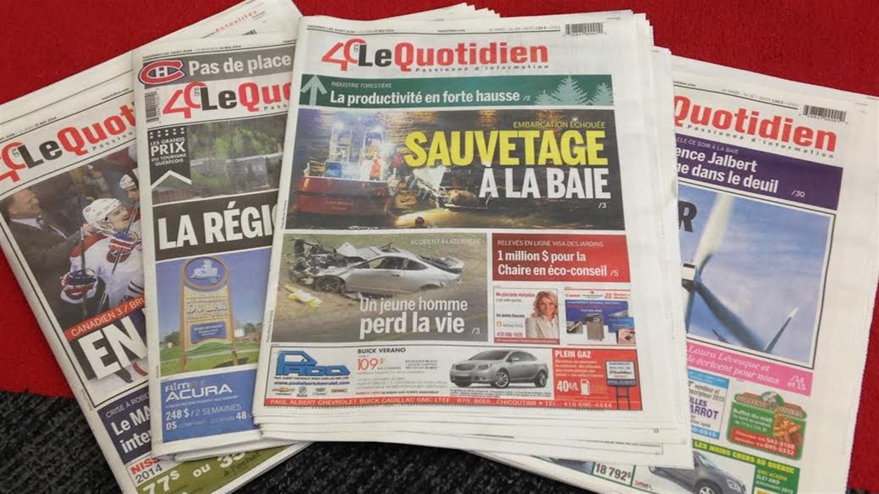 Fin de la version papier du Quotidien  le décompte est commencé  ICI