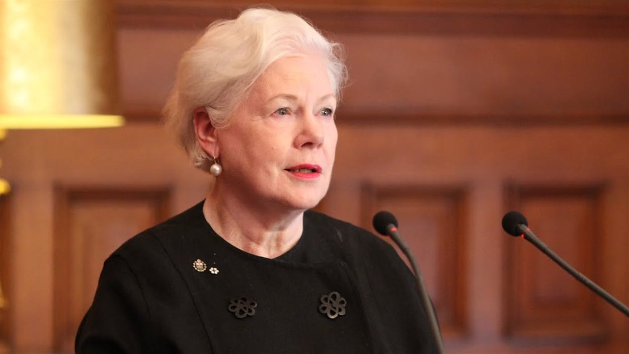 La lieutenante-gouverneure désignée de l'Ontario, Elizabeth Dowdeswell La lieutenante-gouverneure désignée de l'Ontario, Elizabeth Dowdeswell