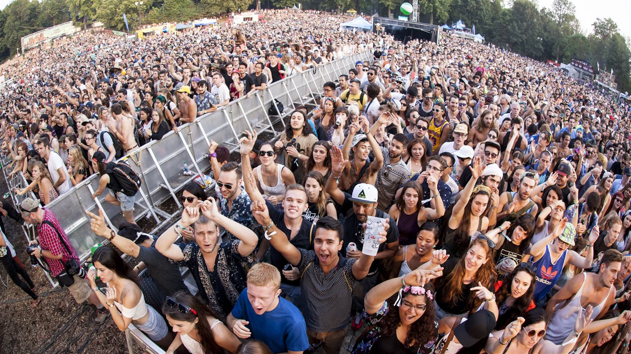 Foule à Osheaga Foule à Osheaga