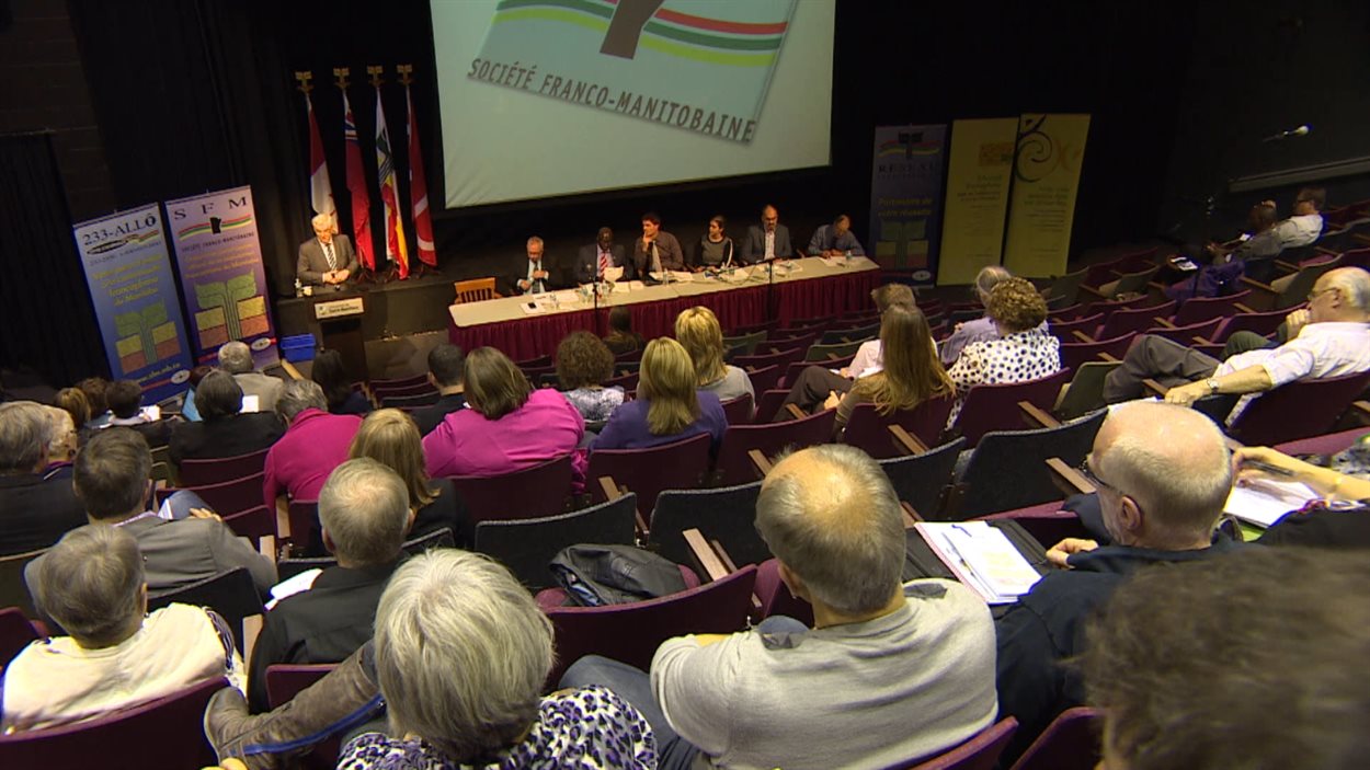 Assemblé générale annuelle de la Société franco-manitobaine. Assemblé générale annuelle de la Société franco-manitobaine.