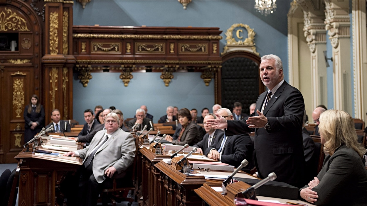 Le premier ministre du Québec, Philippe Couillard, a réagi aux événements qui se déroulent à Ottawa. Le premier ministre du Québec, Philippe Couillard, a réagi aux événements qui se déroulent à Ottawa.