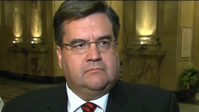 Le maire de Montréal, Denis Coderre Le maire de Montréal, Denis Coderre