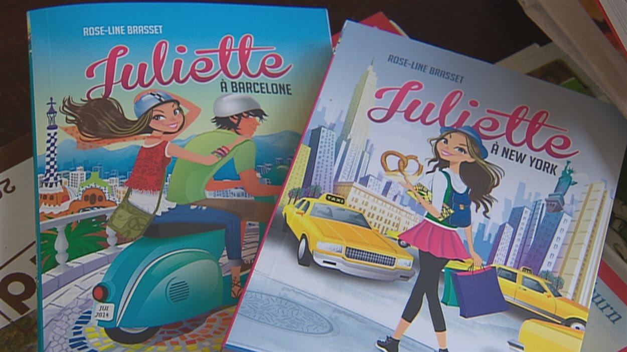 Les livres Juliette à Barcelone et Juliette à New York sont créés par l'auteure de Québec Rose-Line Brasset. Les livres Juliette à Barcelone et Juliette à New York sont créés par l'auteure de Québec Rose-Line Brasset.