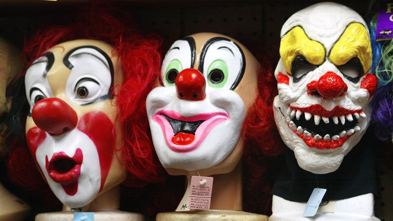 Masques de clowns Masques de clowns