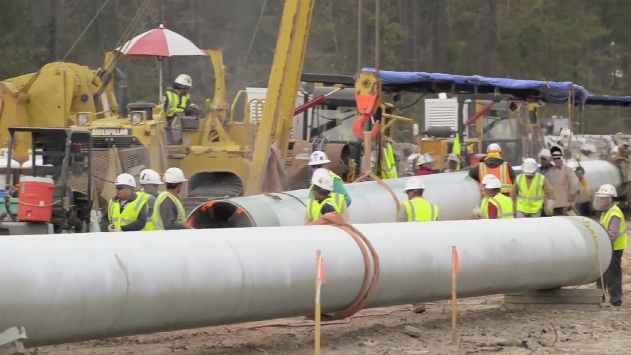 Construction du pipeline Énergie Est de TransCanada Construction du pipeline Énergie Est de TransCanada