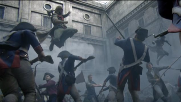Extrait d'un jeu vidéo d'Ubisoft Extrait d'un jeu vidéo d'Ubisoft