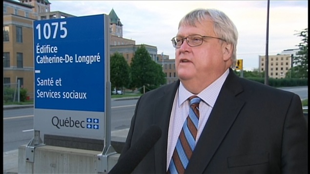 Le ministre de la Santé, Gaétan Barrette Le ministre de la Santé, Gaétan Barrette