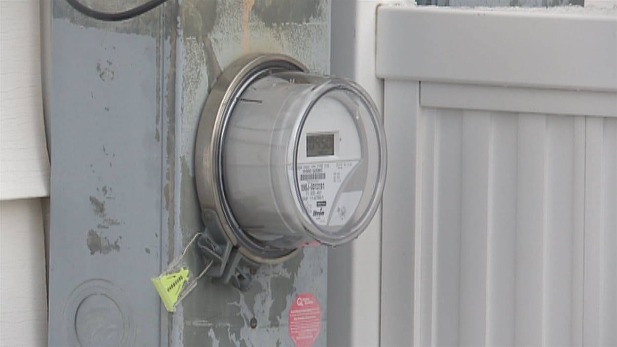 Un compteur d'Hydro-Québec Un compteur d'Hydro-Québec