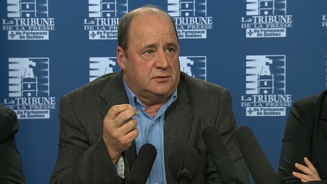 Le président de La Fédération indépendante des syndicats autonomes, Jean Gagnon Le président de La Fédération indépendante des syndicats autonomes, Jean Gagnon