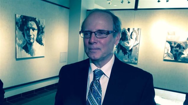 Le maire de Moncton, George LeBlanc Le maire de Moncton, George LeBlanc