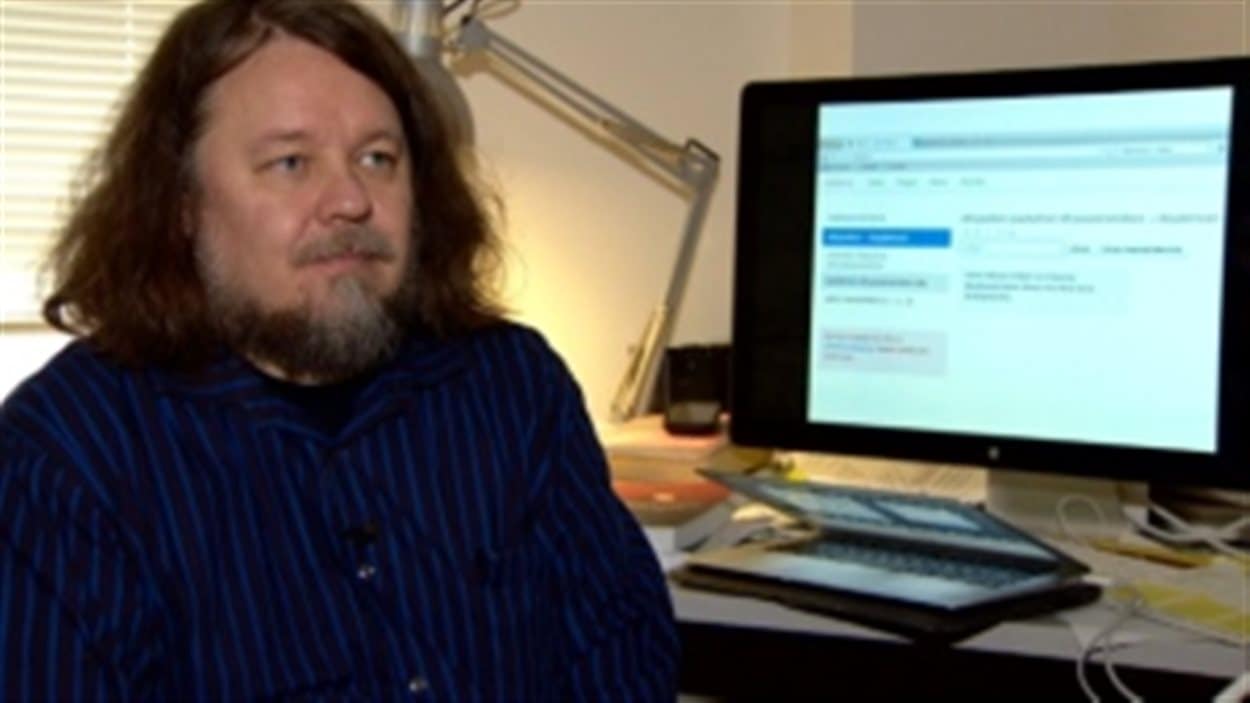 Le professeur de linguistique de l'Université de l'Alberta Antti Arppe. Le professeur de linguistique de l'Université de l'Alberta Antti Arppe.