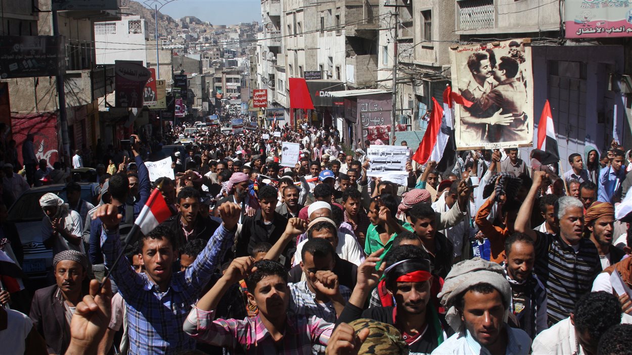 Les manifestations se multiplient depuis l’annonce par les rebelles houthis du contrôle du pouvoir. Les manifestations se multiplient depuis l’annonce par les rebelles houthis du contrôle du pouvoir.